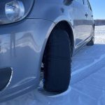 全黑色轮胎防滑雪袜 Thumnail