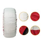 白色红粗纹轮胎防滑雪袜 Thumnail