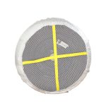 白色黄条纹轮胎防滑雪袜 Thumnail