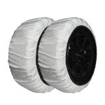 白色黑细纹轮胎防滑雪袜 Thumnail