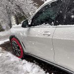 黑色红粗纹轮胎防滑雪袜 Thumnail