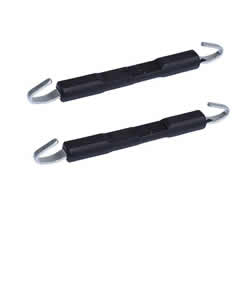 黑色耐磨橡胶金属钩