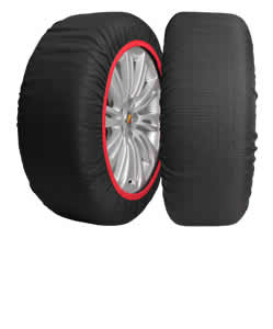 黑色轮胎防滑雪袜